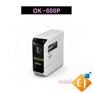 [엡손 EPSON] 라벨프린터/PRIFIA OK600P/OK-600P/PC전용/바코드/QR코드 인쇄가능/라벨4~ 24mm까지
