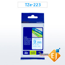 tze-223, 흰색바탕 파랑글씨