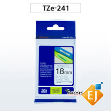 tze-241,  흰색바탕 검정글씨